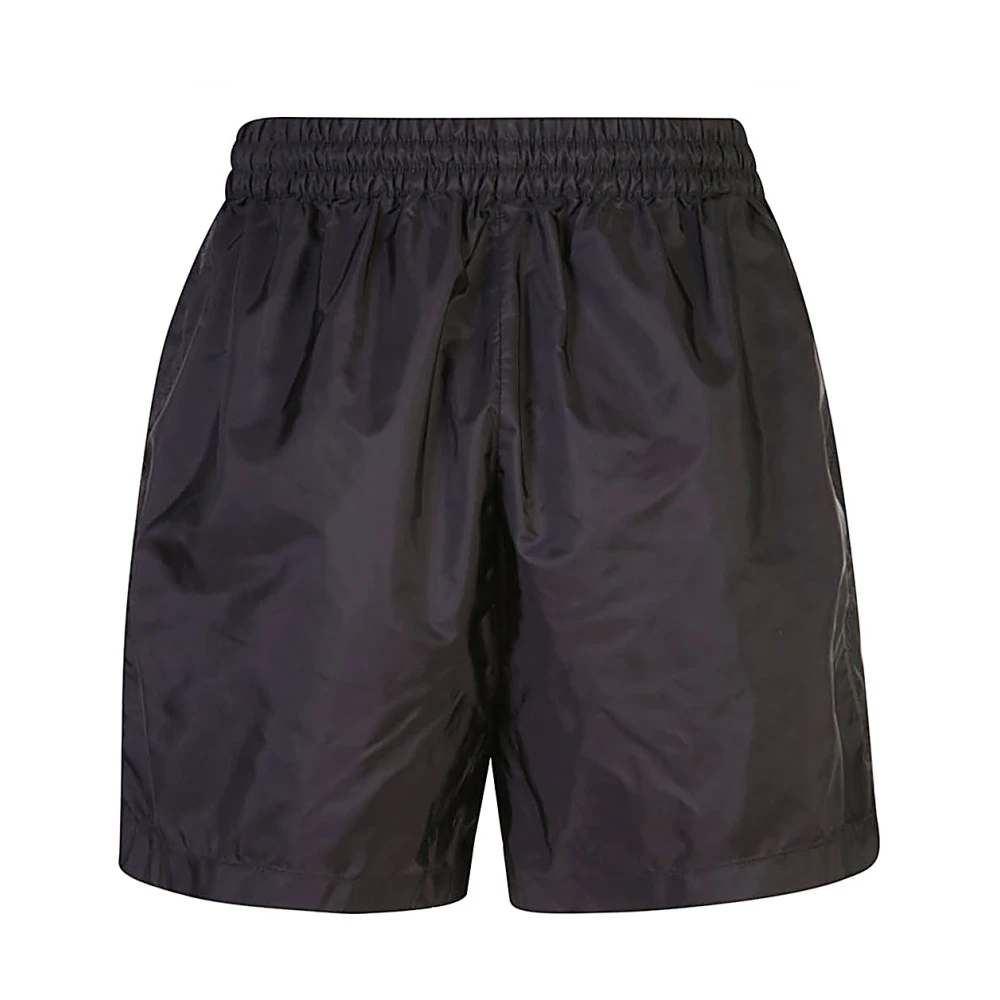 Prada Zwarte Bermuda Shorts Verhoog Zomergarderobe Black Dames