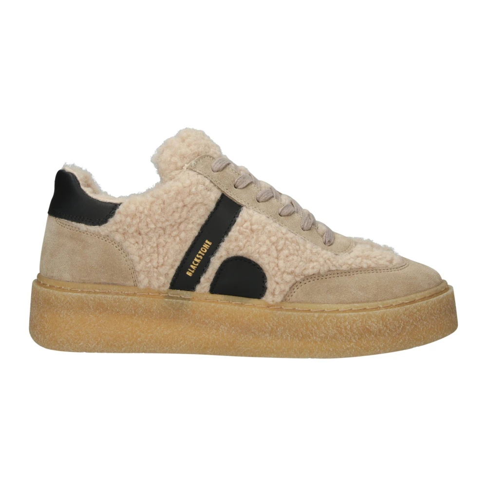 Blackstone Enjar Natuk Sneaker Dames Schoenen Beige
