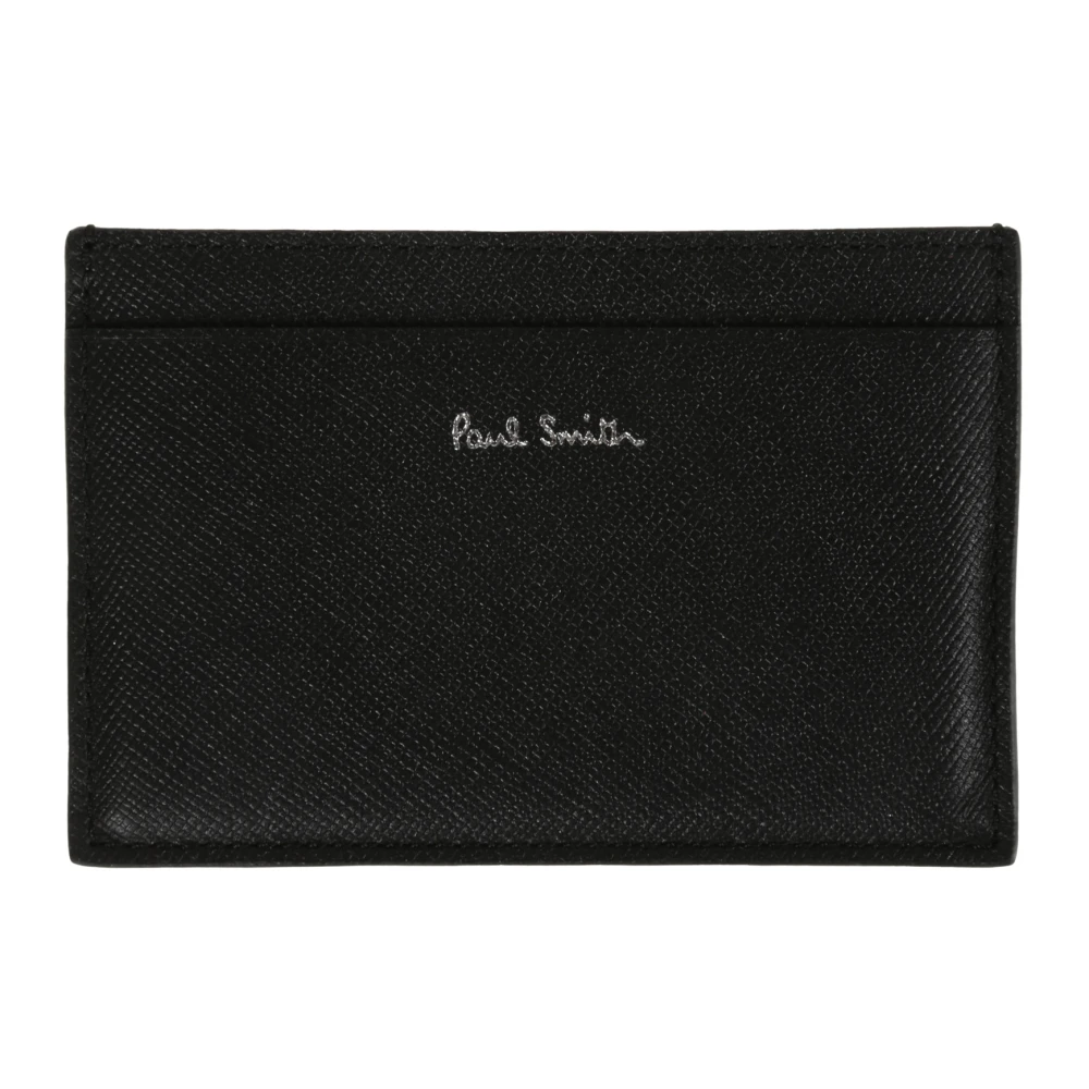 Paul Smith Stilfull Mini Print Plånbok i Läder Black, Herr
