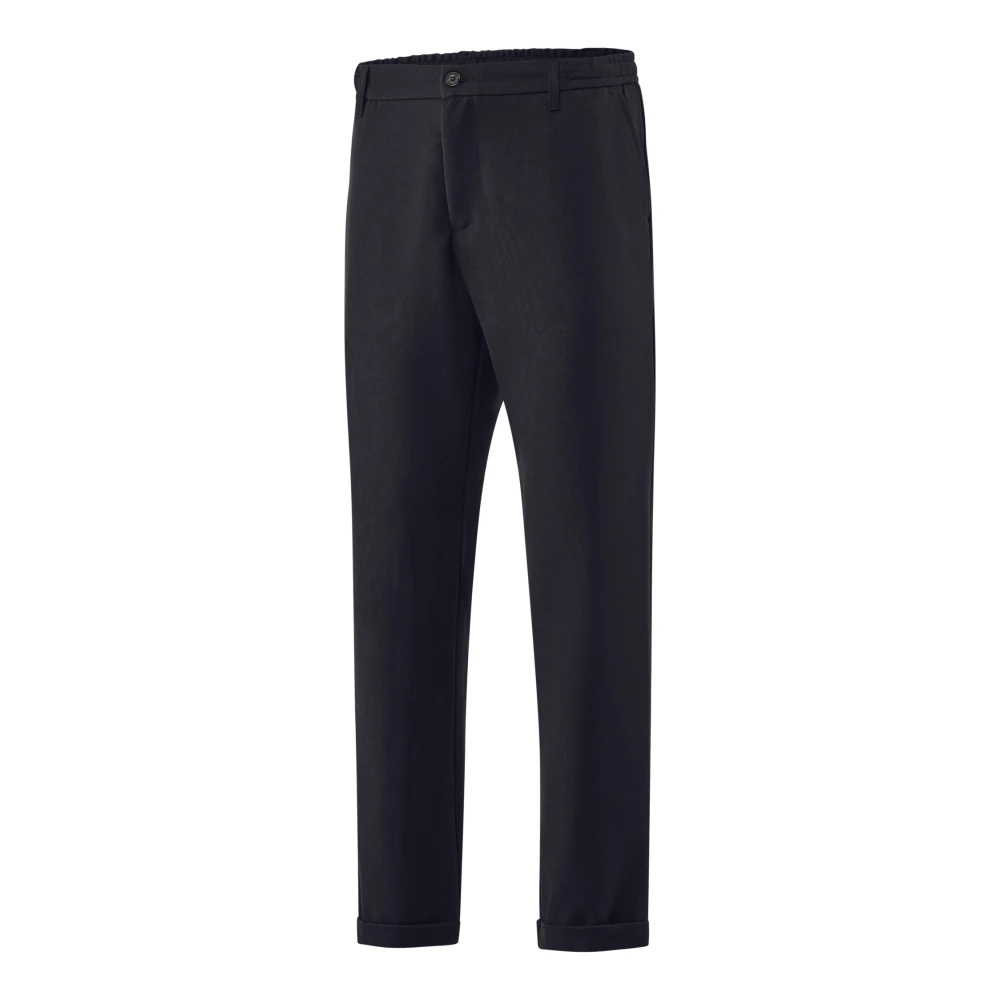 BomBoogie Gang Comfy-fit Broek in Stretchstof Gray Heren