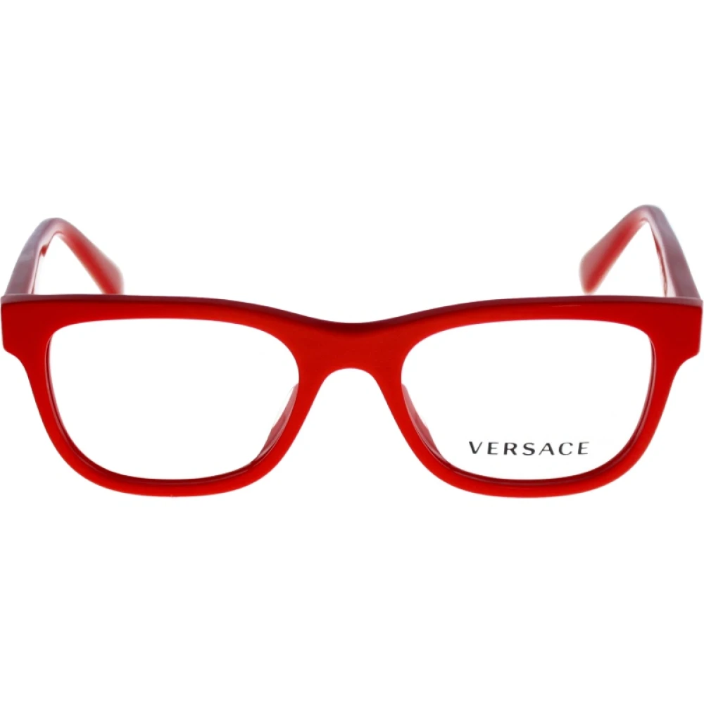 Versace Originele Bril met 3-jarige Garantie Red Unisex