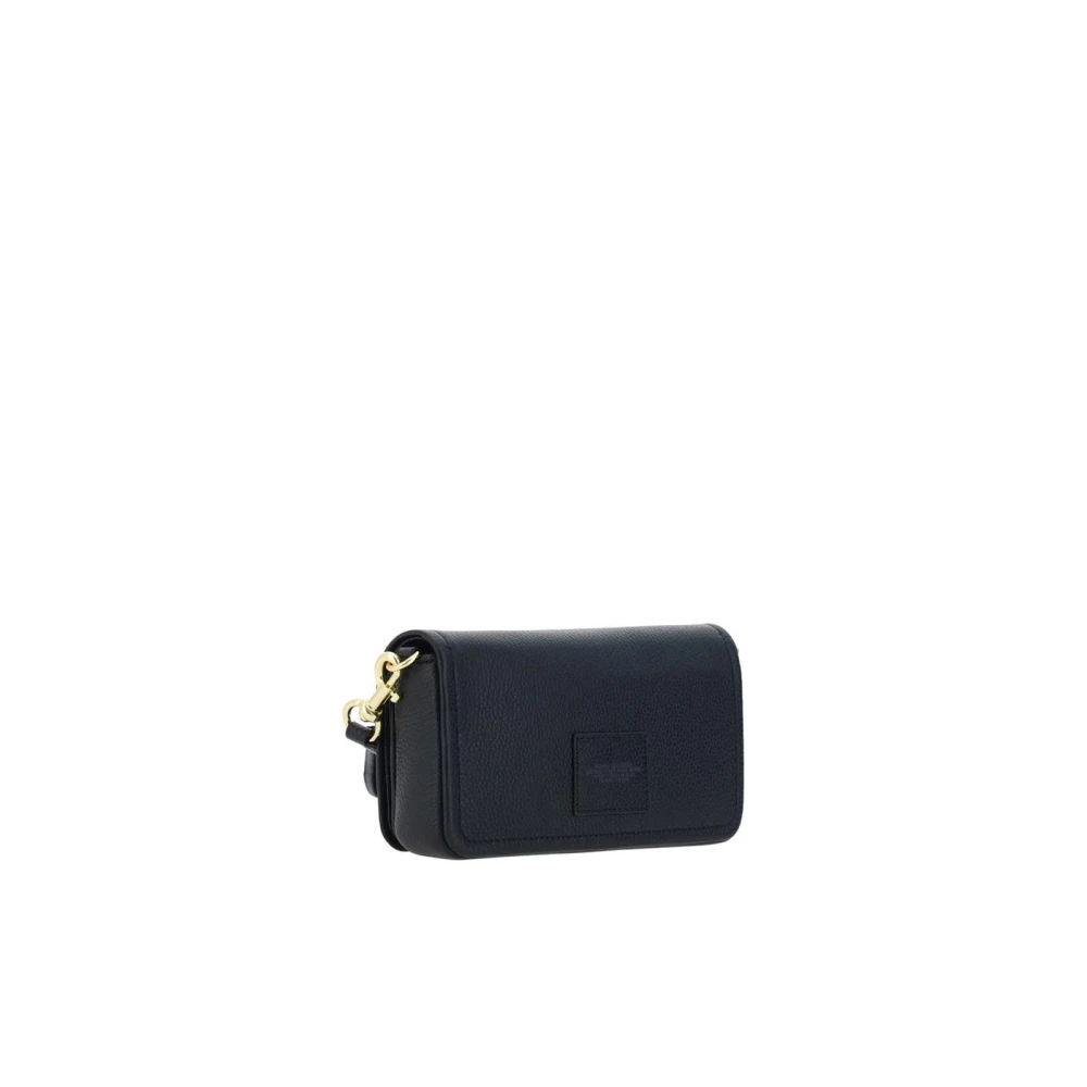 Marc Jacobs Pebbled Leather Mini Schoudertas Black Dames