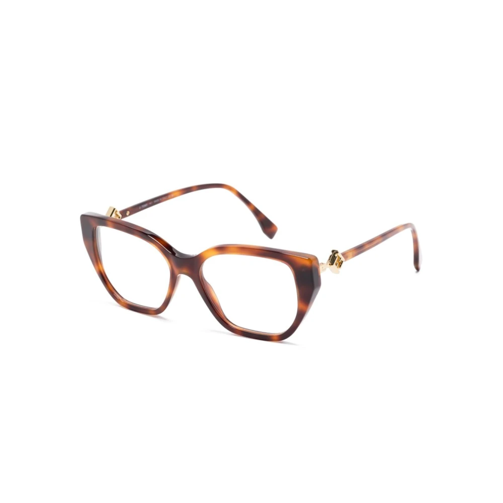 Fendi Women's Brown Glasses, 53 Mm, Fe50100i 053 Optical Frame