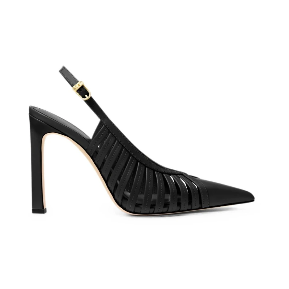Michael Kors Donna Nero - Adriana Leather Pump - Shoes - 37 1/2 Eu