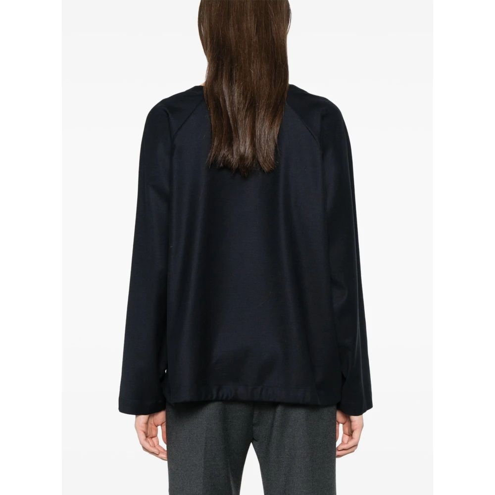 Barena Venezia Navy Sweater Libero Flan Blue Dames