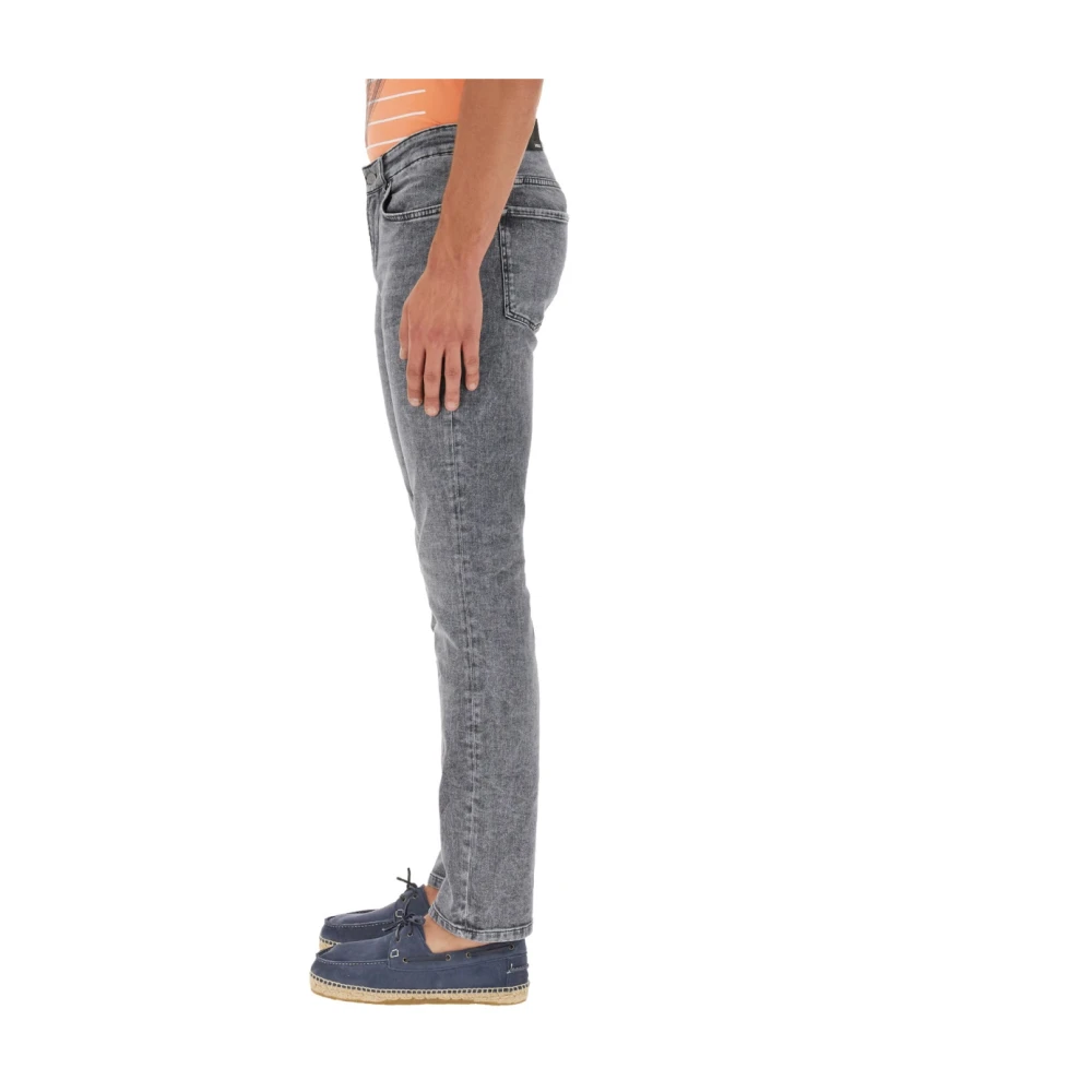 Boss Slim-fit Denim Jeans Gray Heren