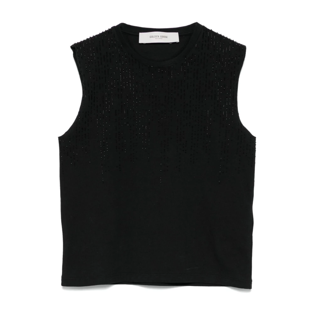 Tops > Sleeveless Tops - - Golden Goose - Modalova