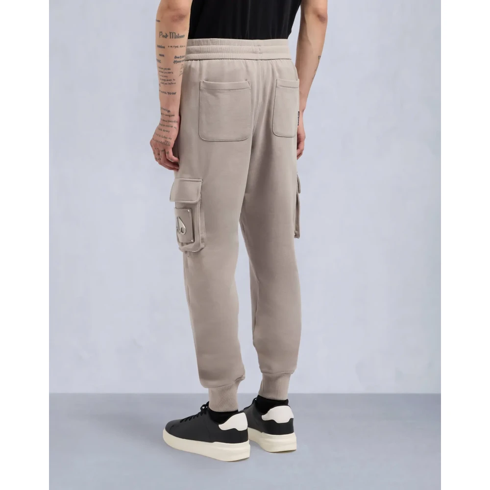 Moose Knuckles Cargo Jogger Dusk Stijlvolle Broek Beige Heren