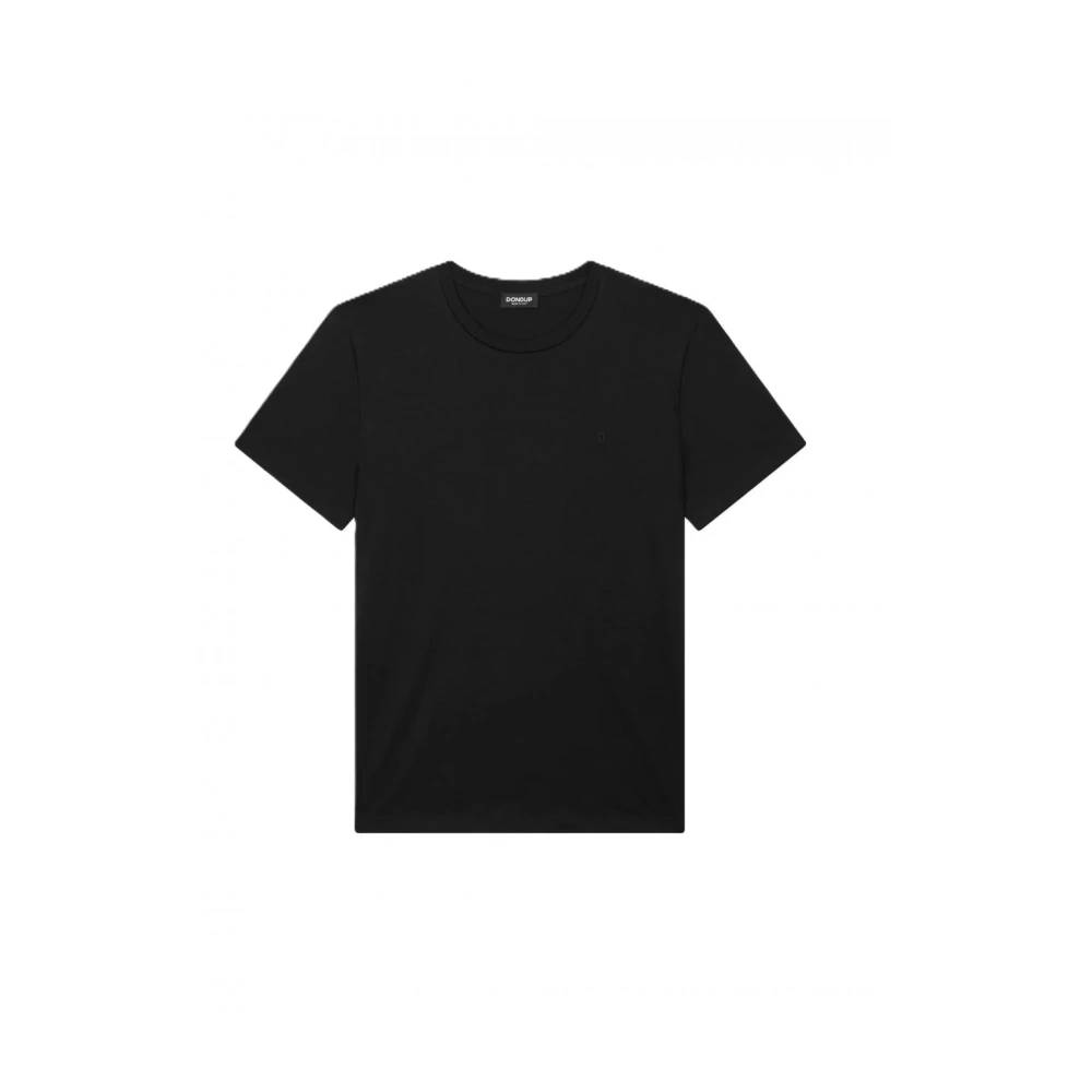 Dondup Katoenen T-shirt Black Heren