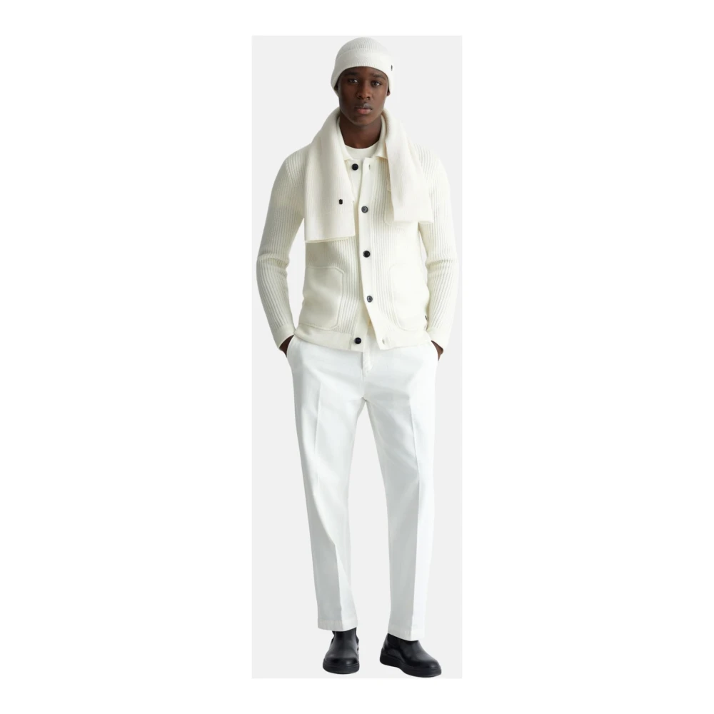 Liu Jo Stijlvolle Gebreide Kleding White Heren