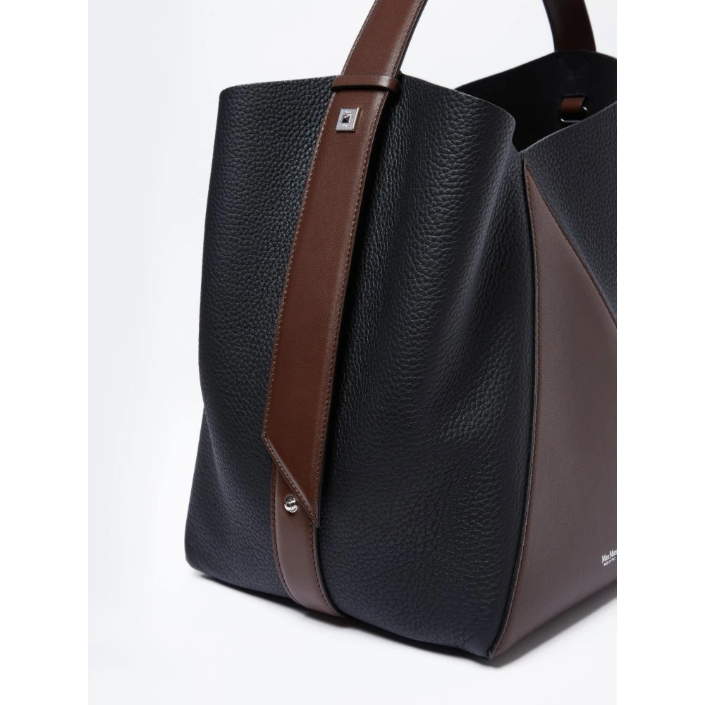 Max Mara Elegante Bucket Tas Brown Dames