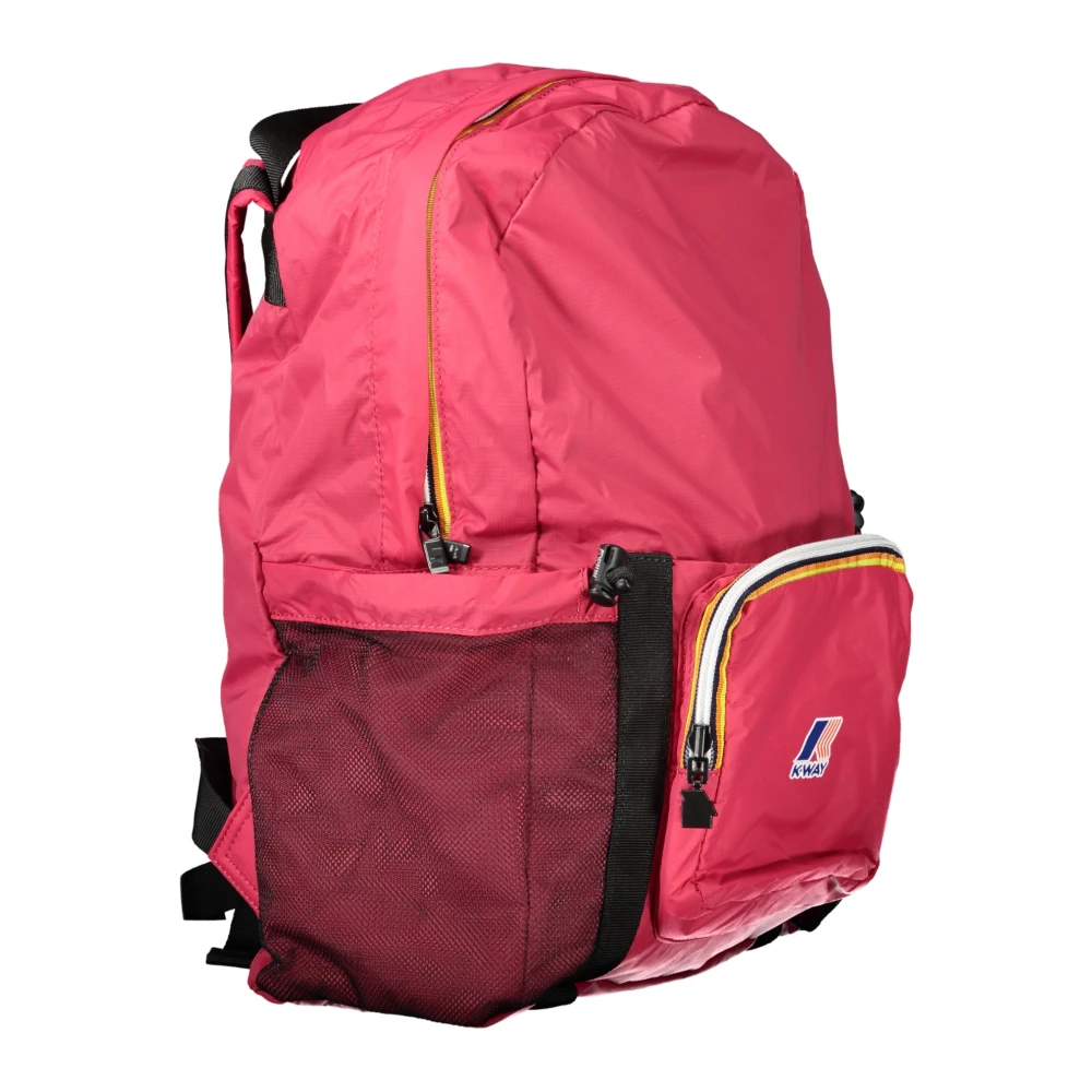 K-way Roze Damesrugzak Contrast Details Pink Dames