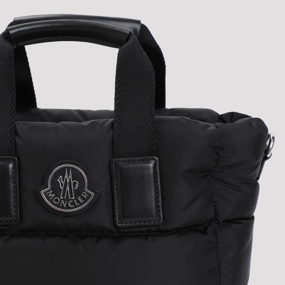 Moncler Zwarte Dames Shopper Tas Black Dames