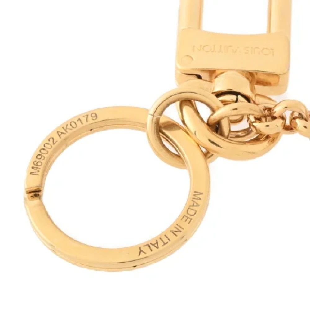 Louis Vuitton Vintage Pre-owned Metal key-holders Yellow Dames