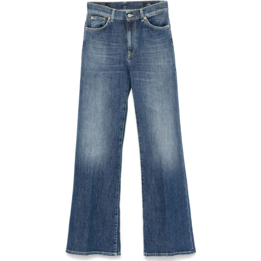 Dondup Blauwe Amber Broek Blue Dames