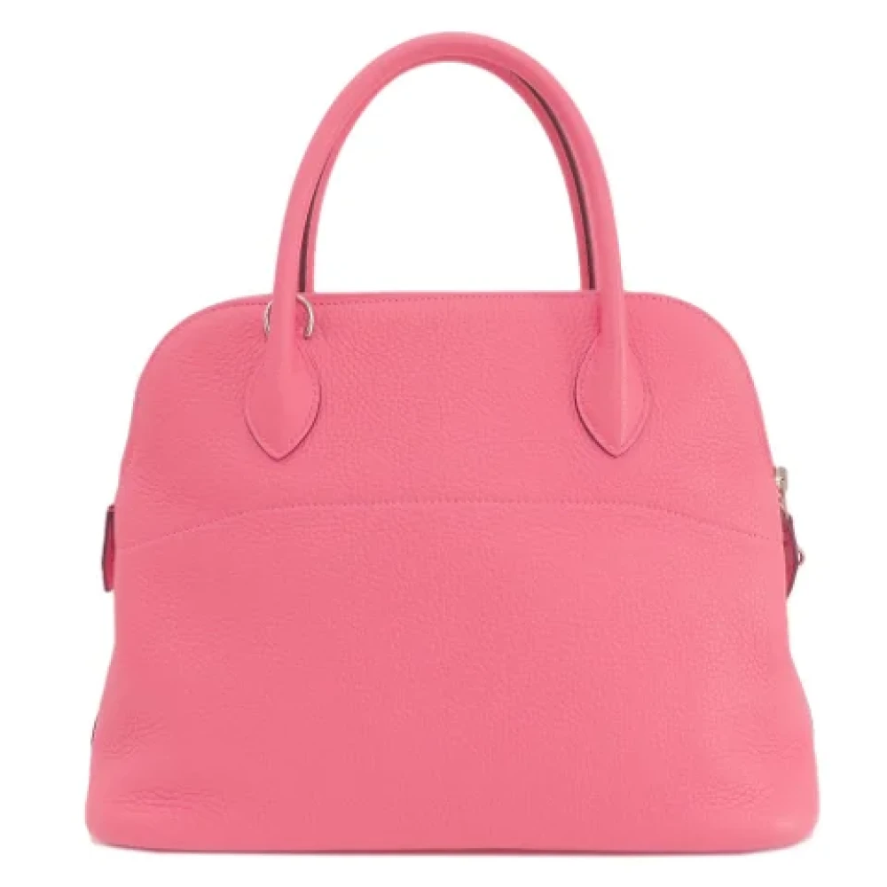 Hermès Vintage Pre-owned Fabric handbags Pink Dames