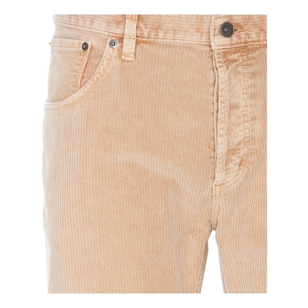 Dondup Beige Denim Jeans Beige Heren