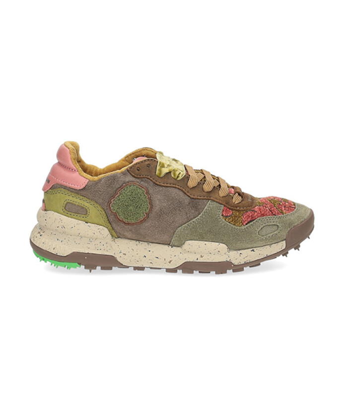 baskets-en-daim-vert-et-velours