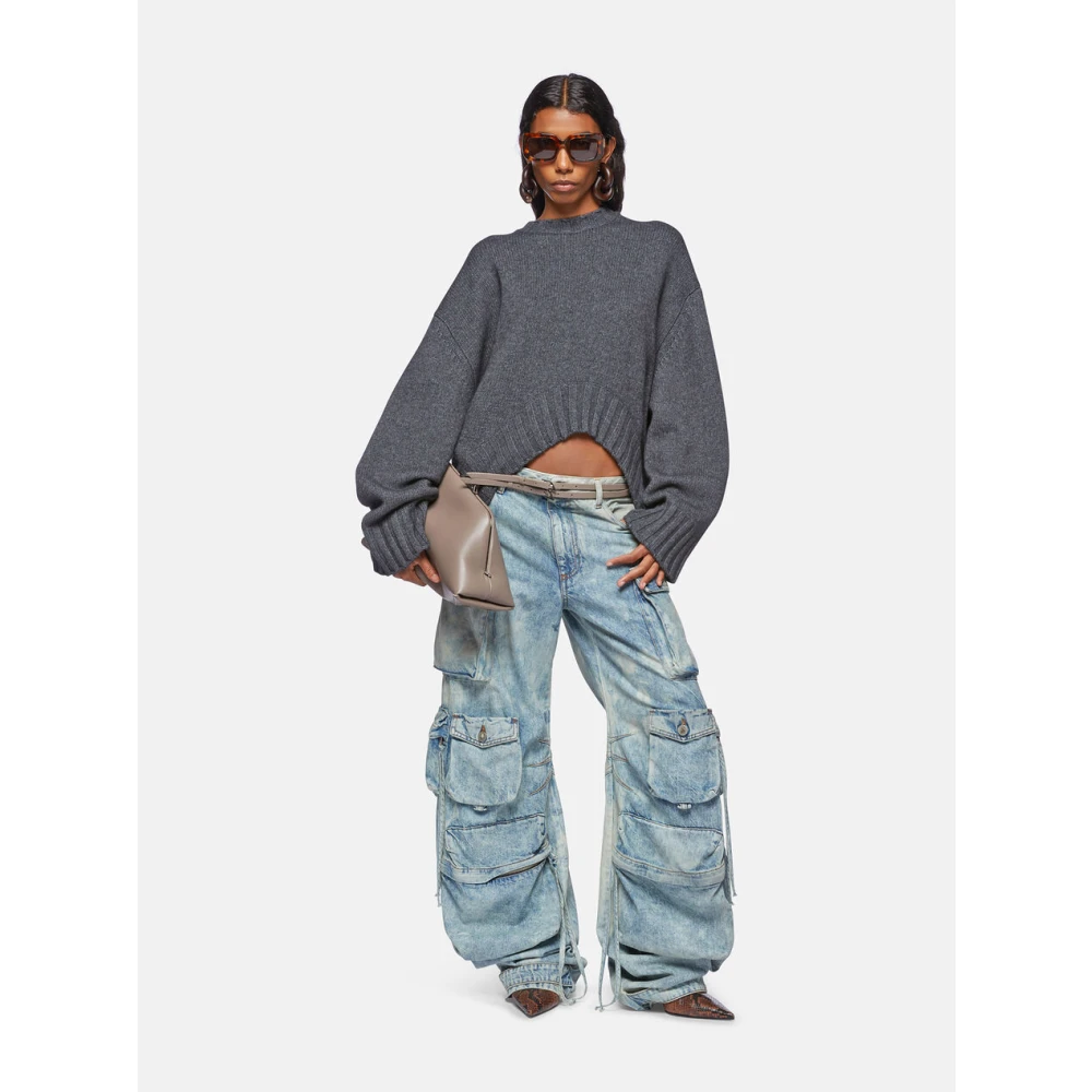 The Attico Grijze Sweater Collectie Gray Dames