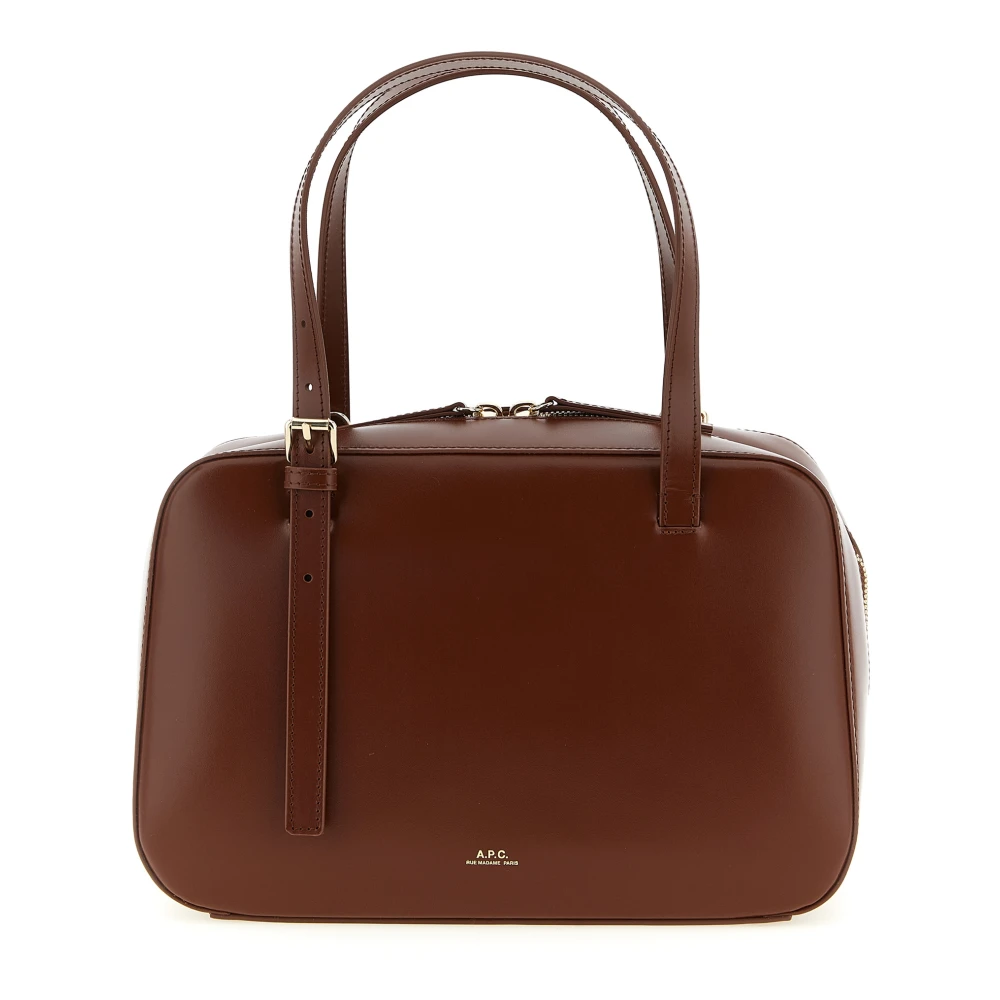 A.p.c. Women's Brown Handbags, One Size, Virginie Box Handbag