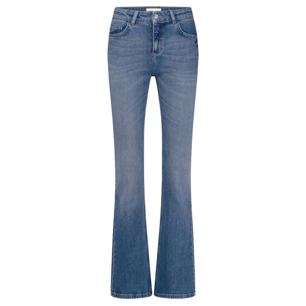 Fabienne Chapot Eva Flare Jeans Blue Dames