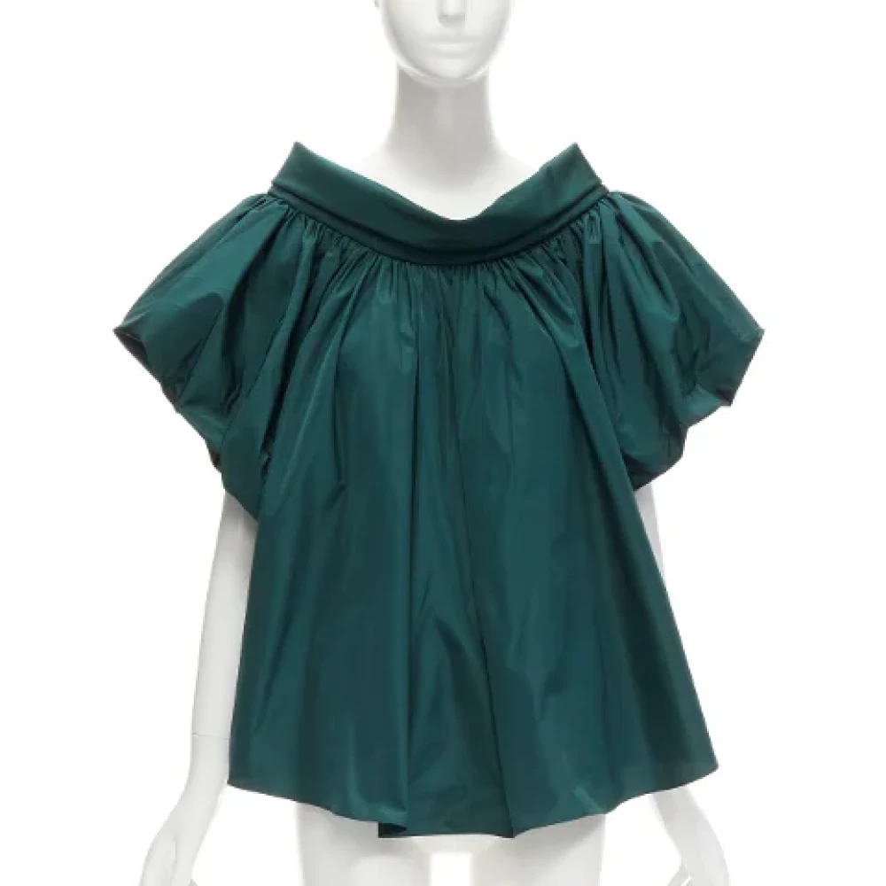Alexander McQueen Pre-owned Polyester tops Green Dames