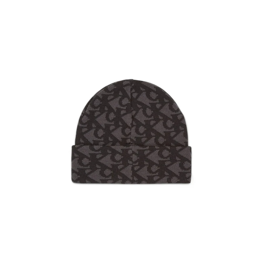Calvin Klein Jeans Gedrukte Polyester Pet Machinewasbare Stof Black Heren