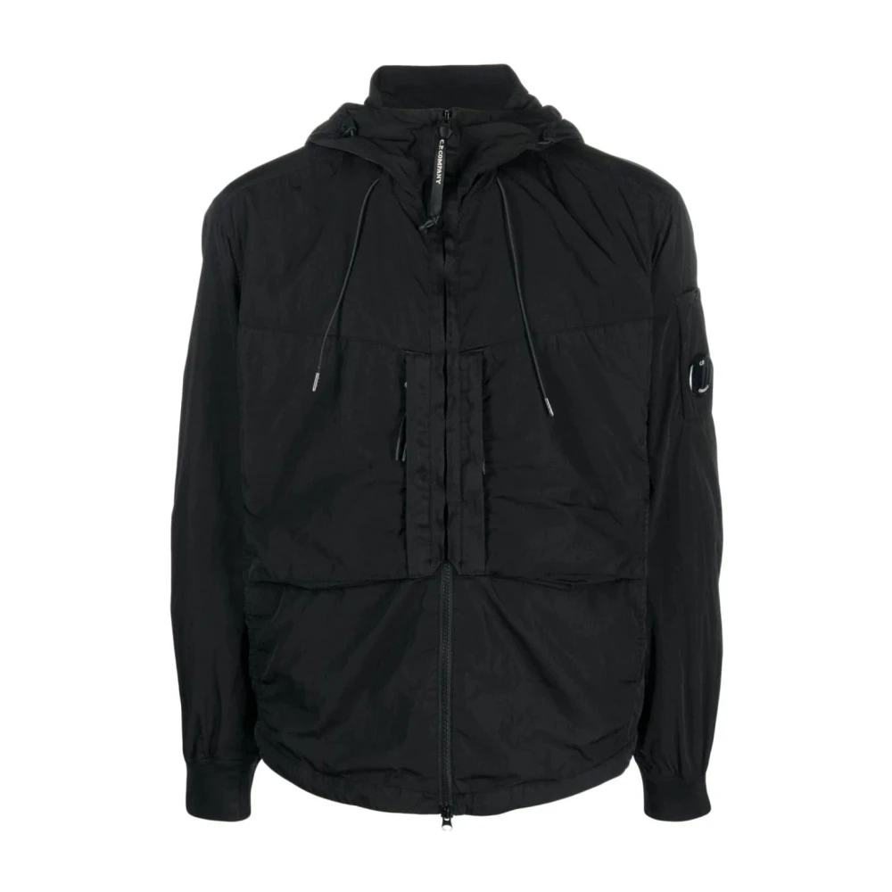 C.P. Company Chrome-R Hooded Overhemd Black Heren