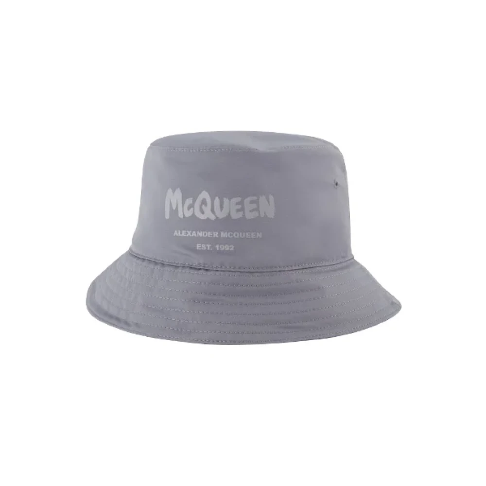 Alexander mcqueen Fabric hats Gray Dames