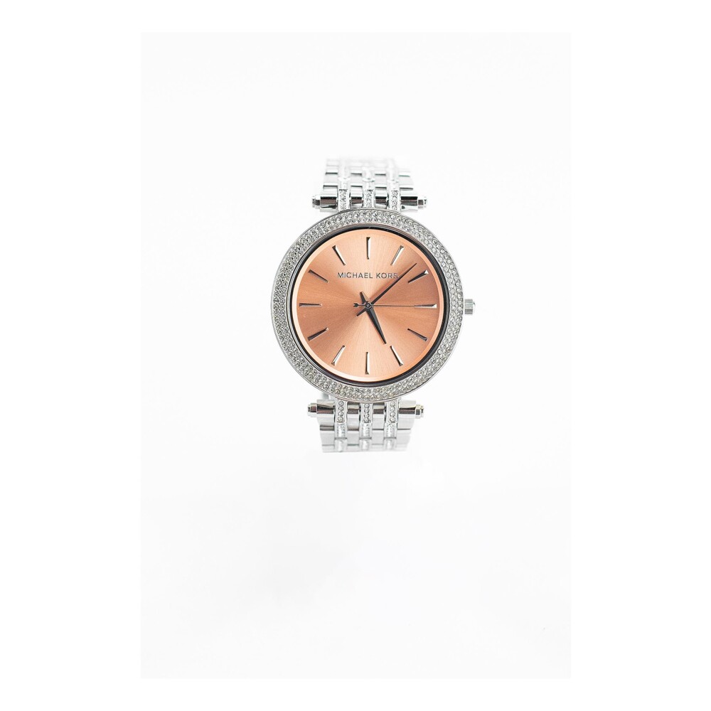 Michael kors glitz watch outlet silver