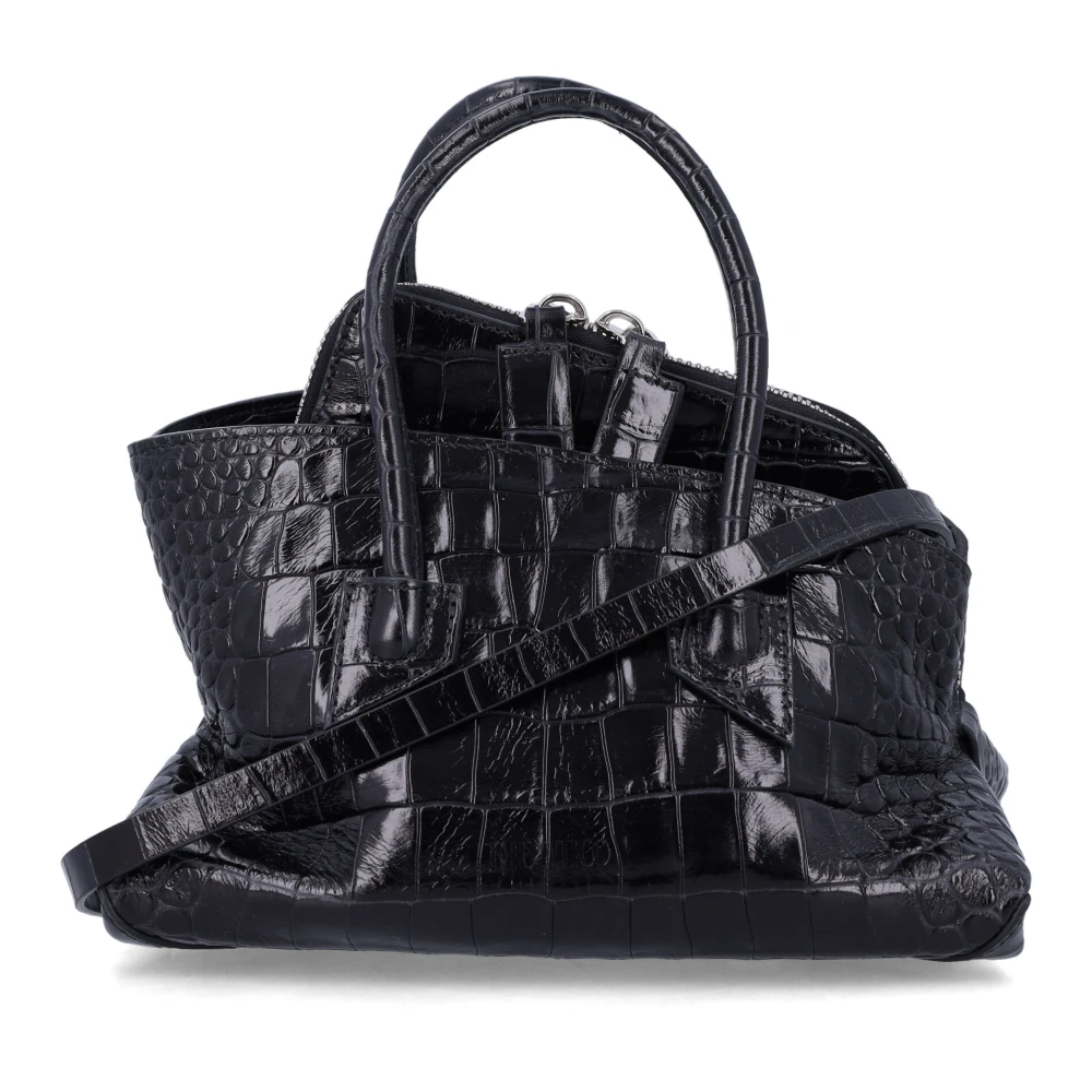 The Attico Black Handbags, Female, One Size, La Passeggiata Mini