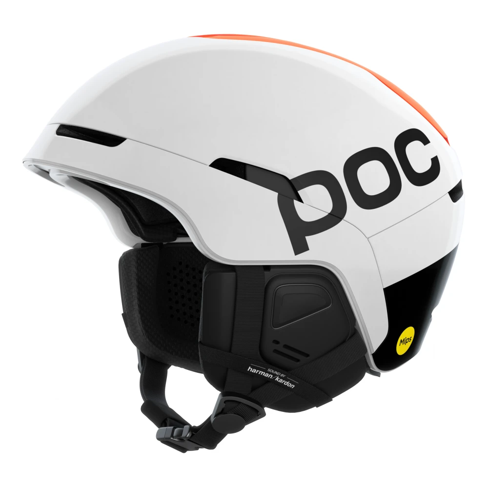 POC Hydrogen White Fluorescent Orange Connect White Unisex