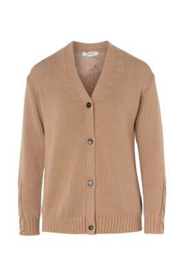 cardigan-en-coton-camel