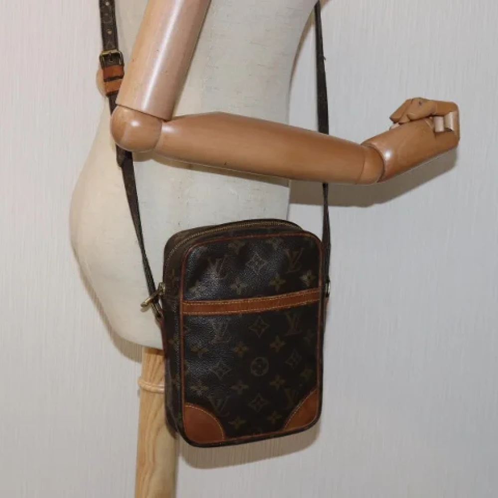 Louis Vuitton Vintage Pre-owned Canvas louis-vuitton-bags Brown Heren