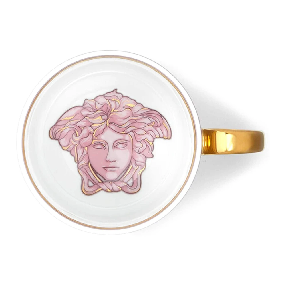 Versace Roze Glas met Handvat Pink Unisex