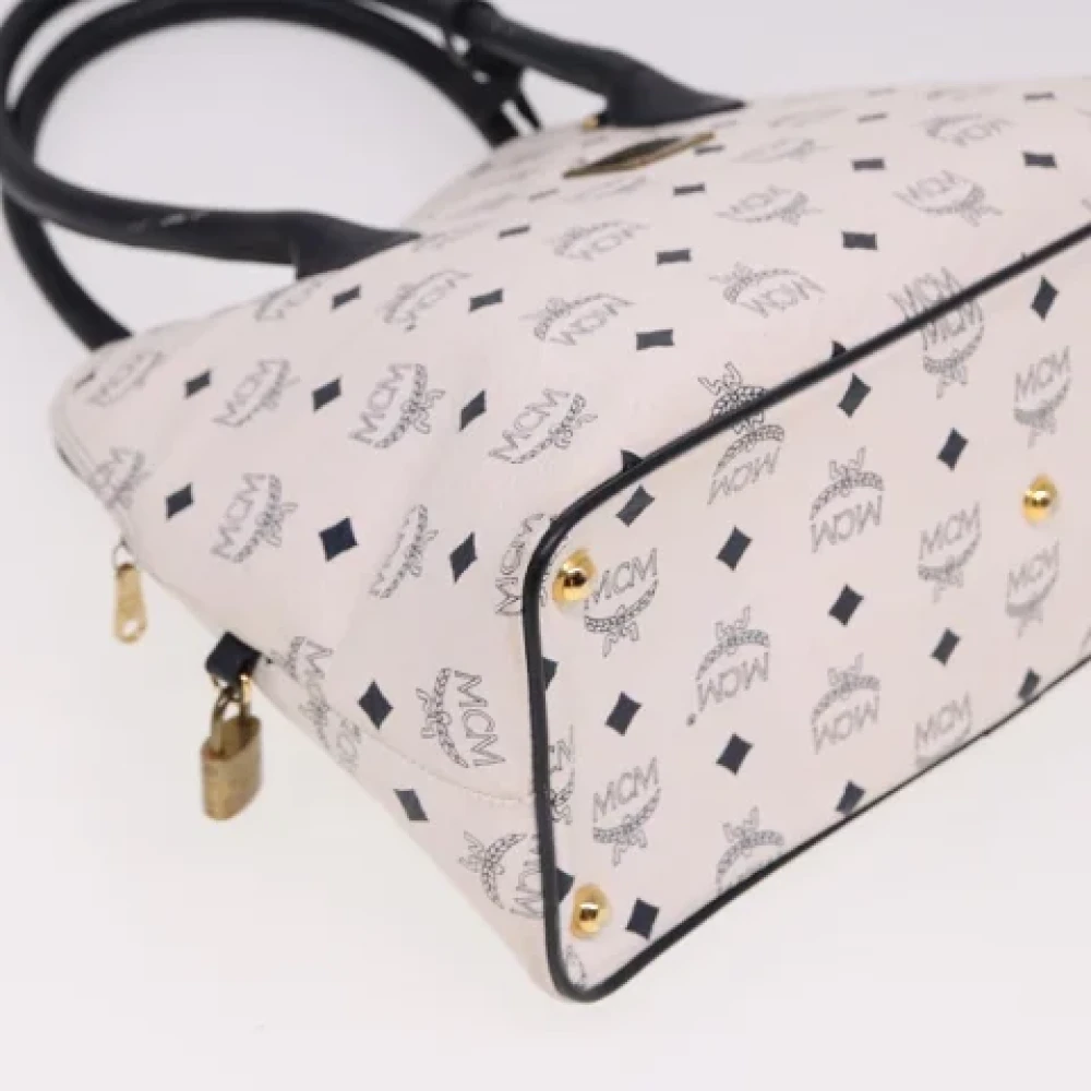 MCM Pre-owned Leather handbags White Dames