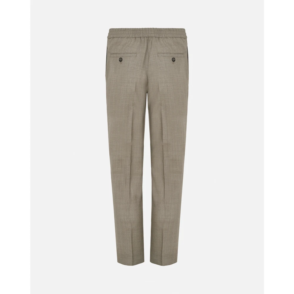 Ami Paris Elastische taillebroek Gray Heren