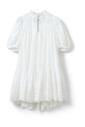 feminine-dress-with-puff-sleeves