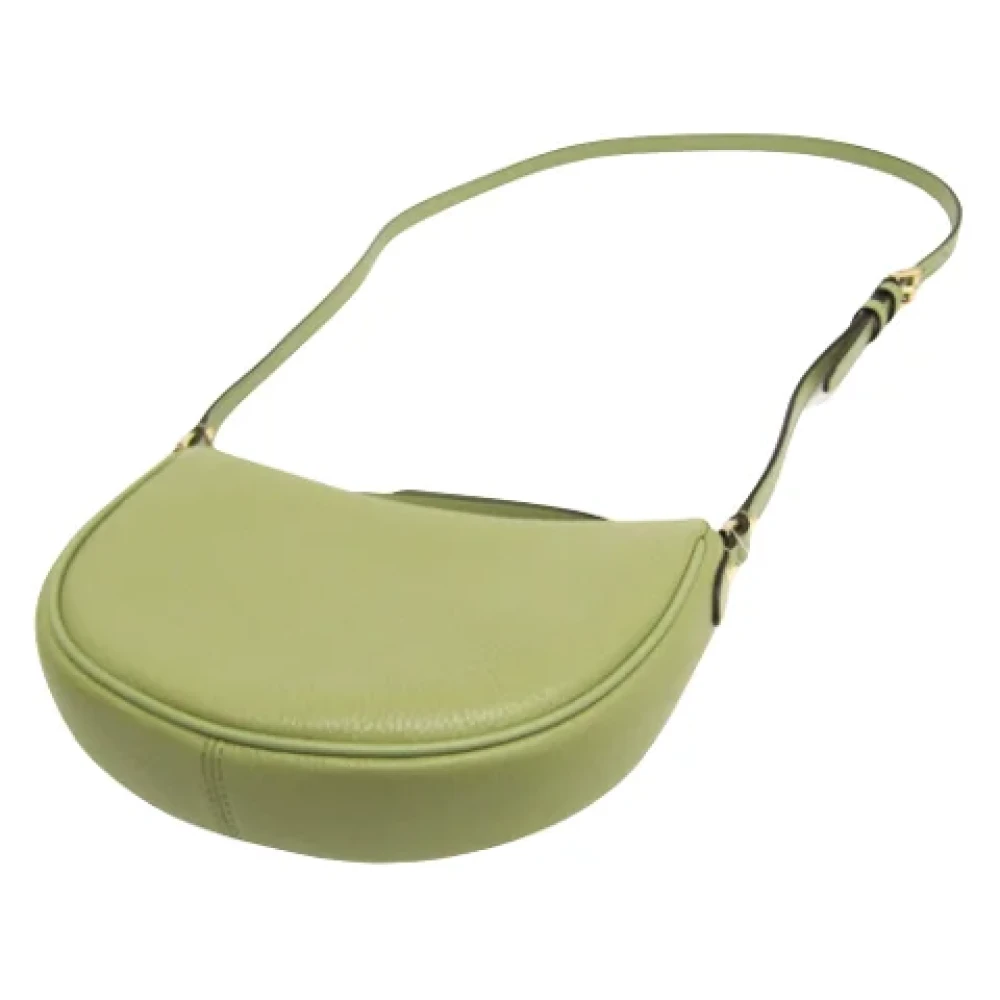 Michael Kors Pre-owned Leather shoulder-bags Green Dames