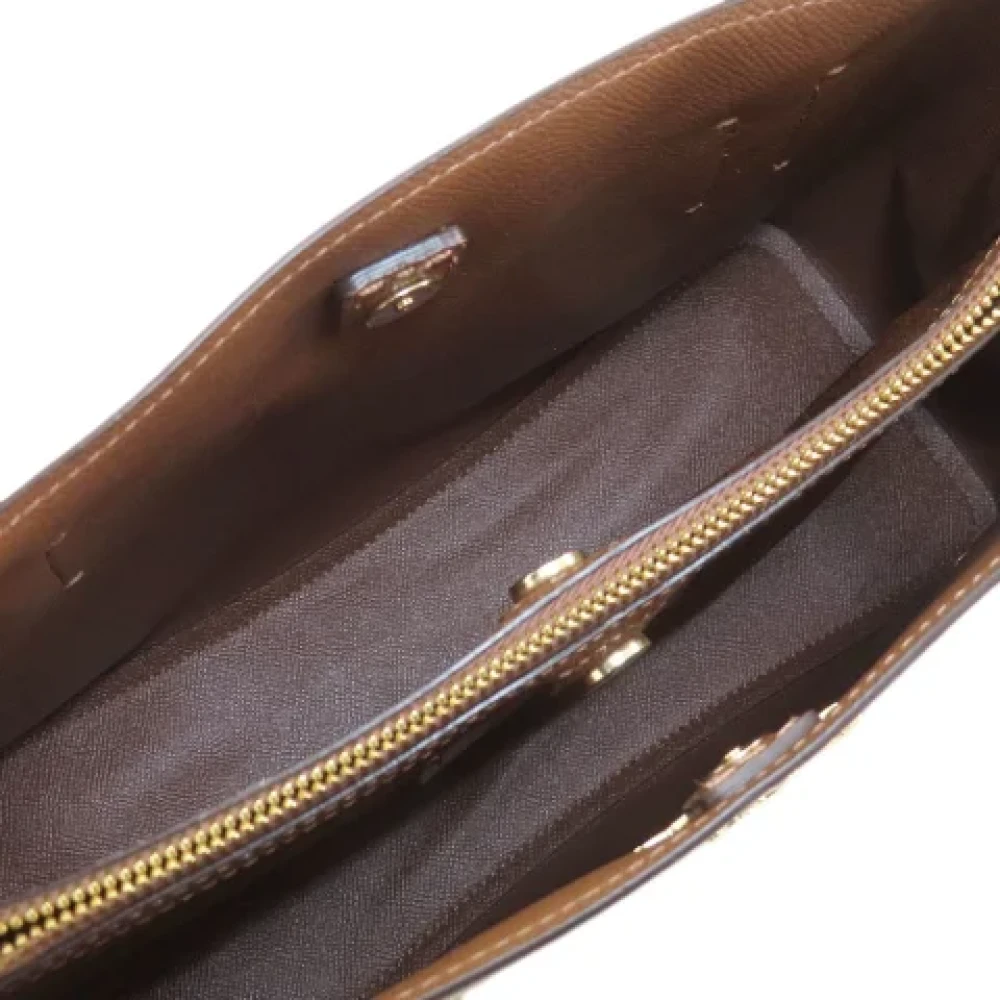 Coach Pre-owned Plastic totes Beige Dames