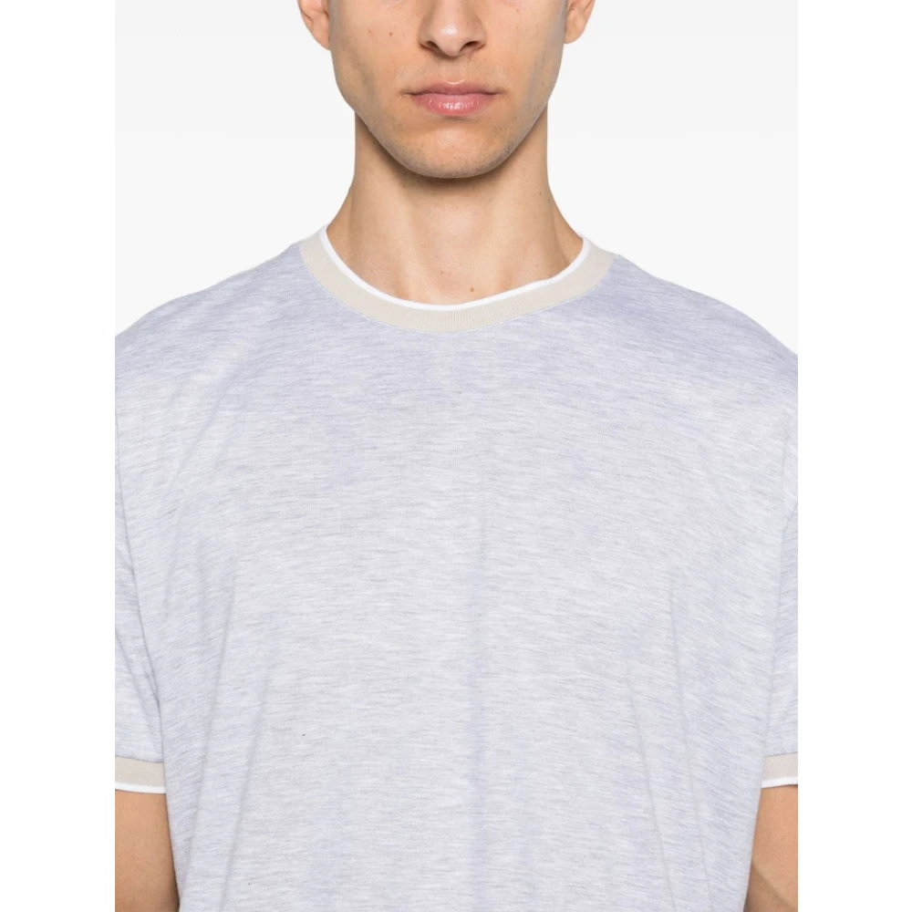 Eleventy Stijlvolle T-shirts en Polos Gray Heren