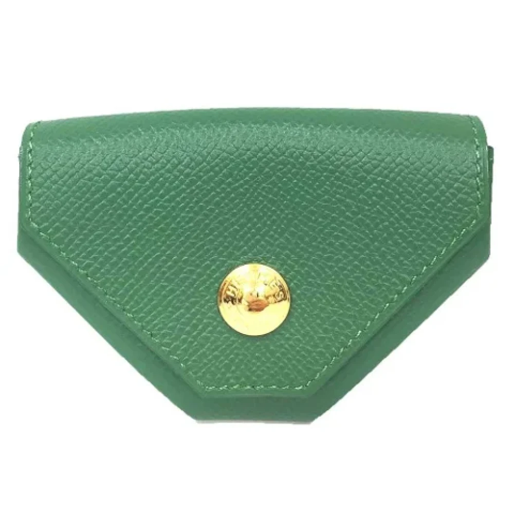 Hermès Vintage Pre-owned Leather home-office Green Dames