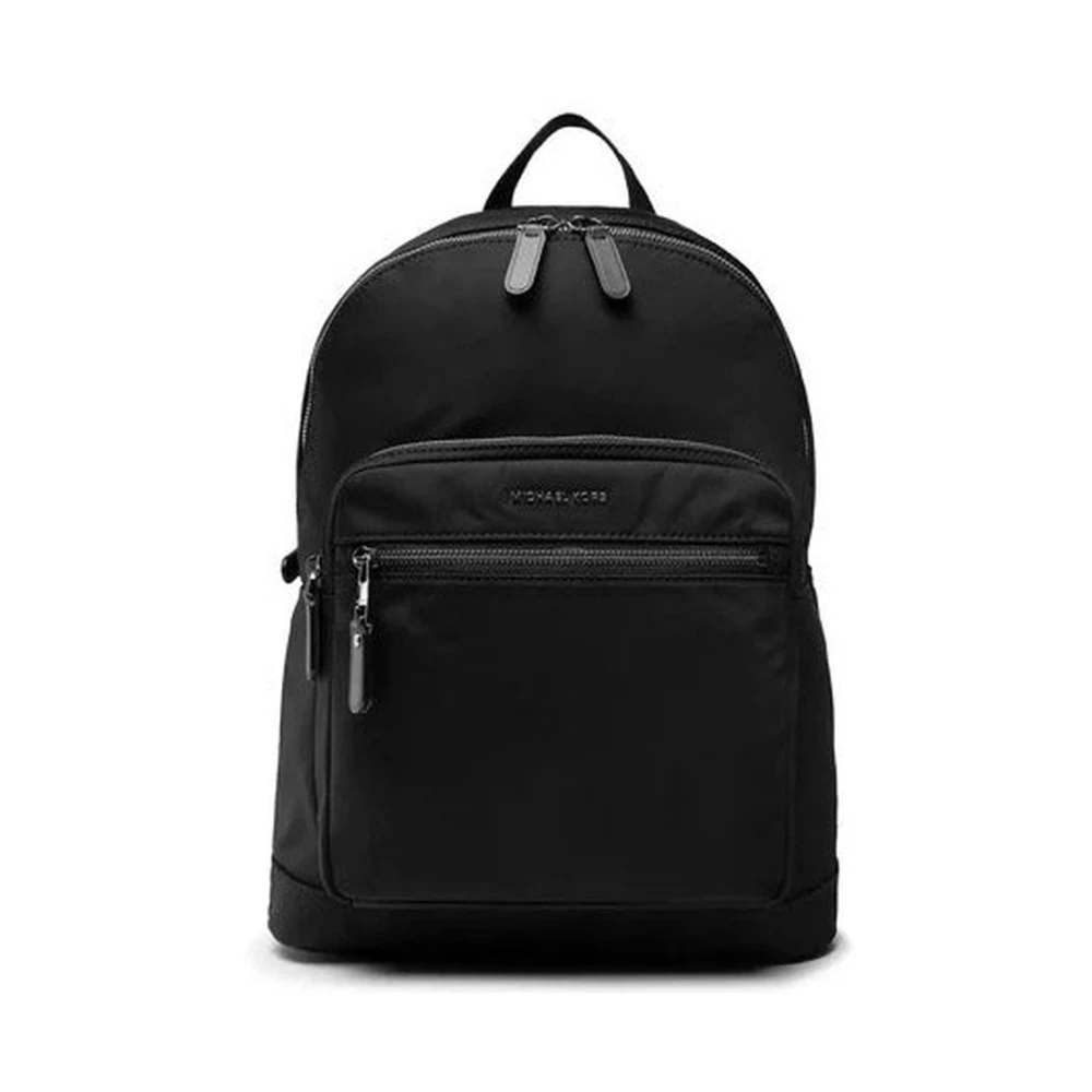Michael Kors Men's Black Hudson Nylon Backpack