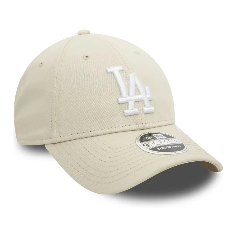 new era Beige Dodgers Stretch Snap Pet Beige Heren