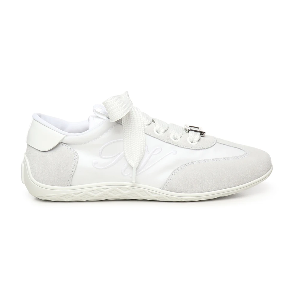 Roger Vivier Viv Low Sneakers Dames Schoenen Wit