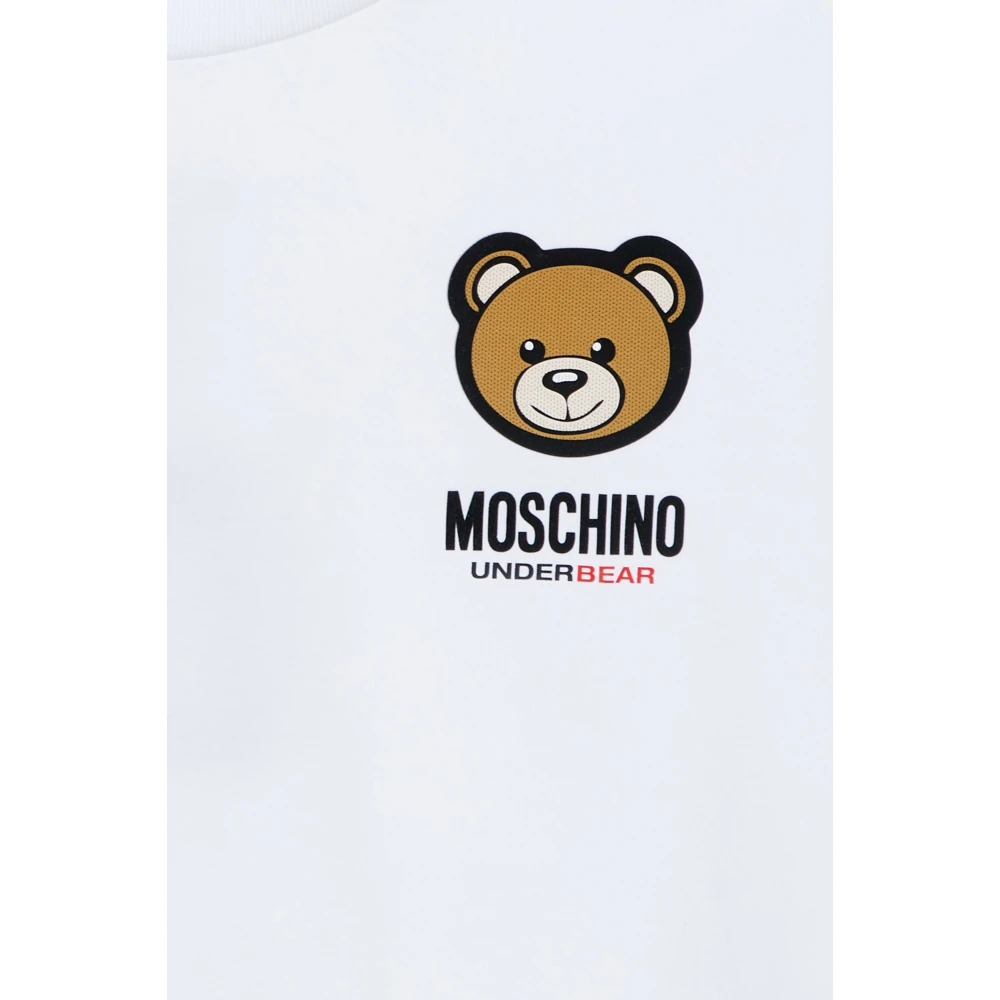 Moschino T-shirt uit de ondergoedcollectie White Dames