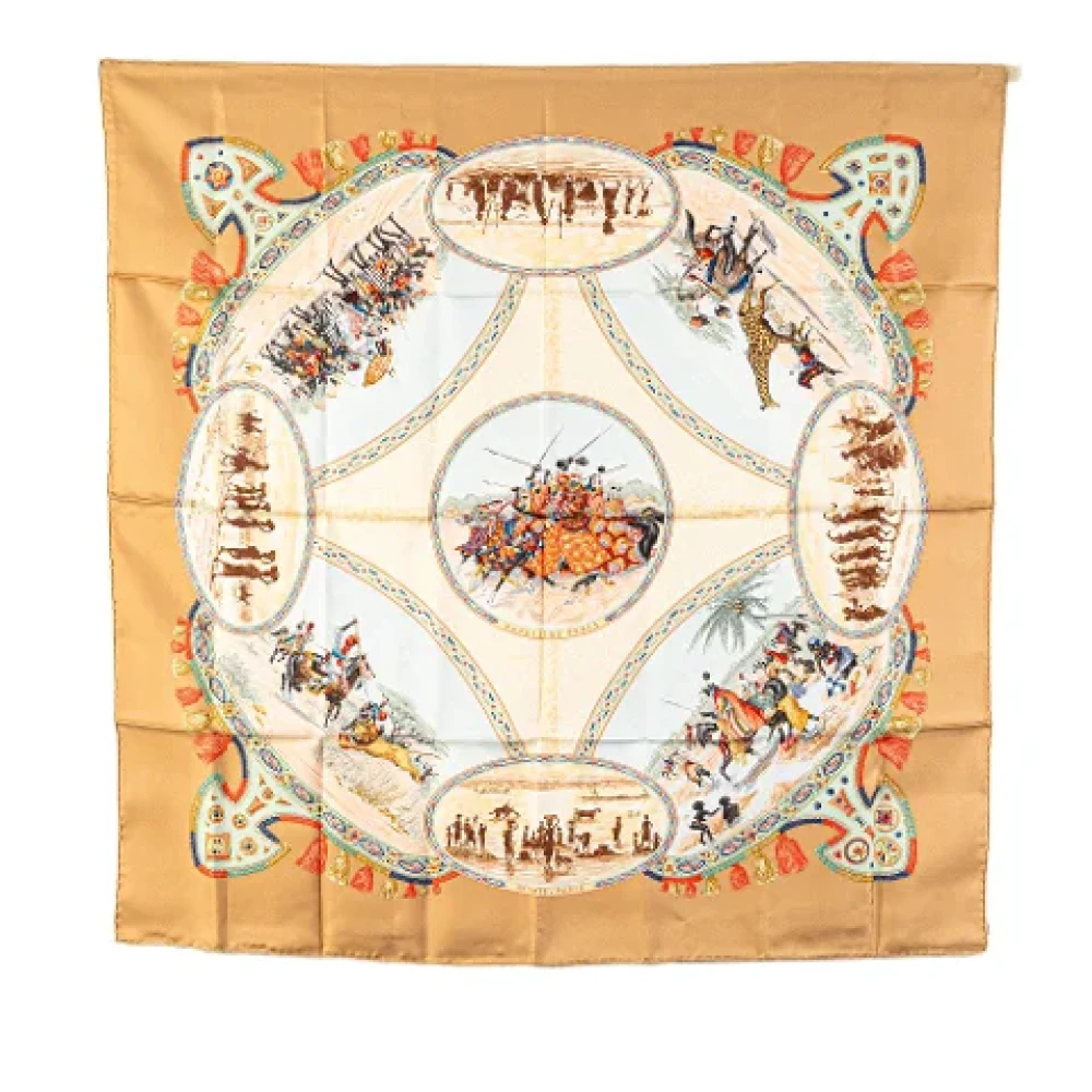 Pre-owned > Pre-owned Accessories > Pre-owned Scarves - - Hermès Vintage - Modalova