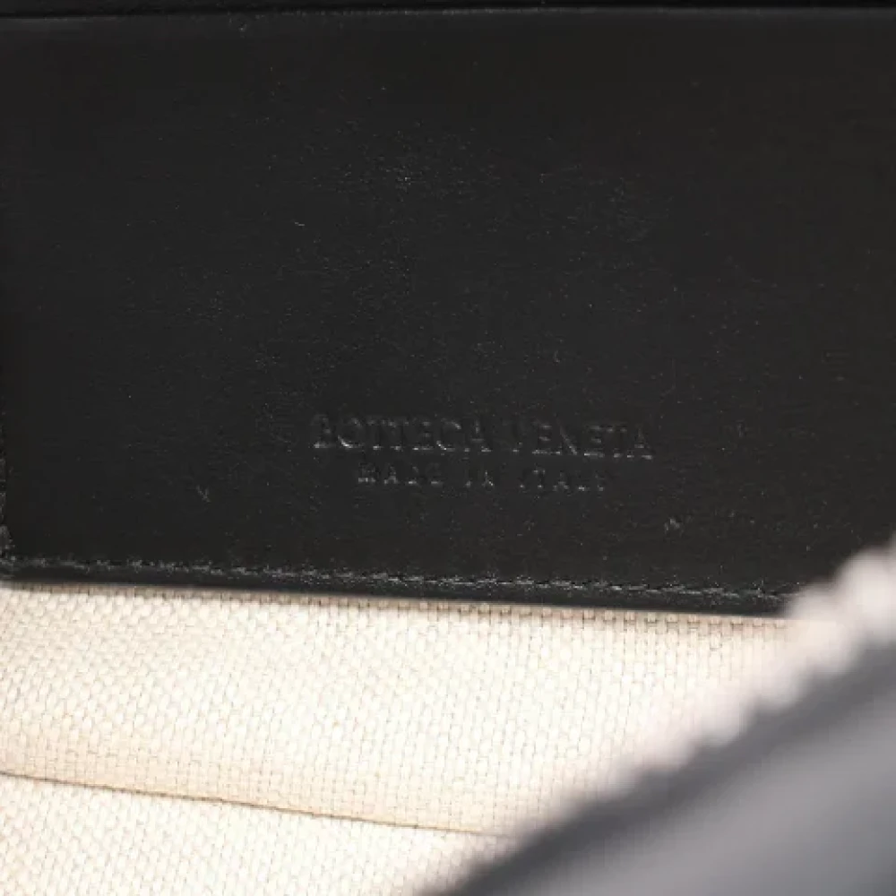 Bottega Veneta Vintage Pre-owned Leather pouches Black Dames