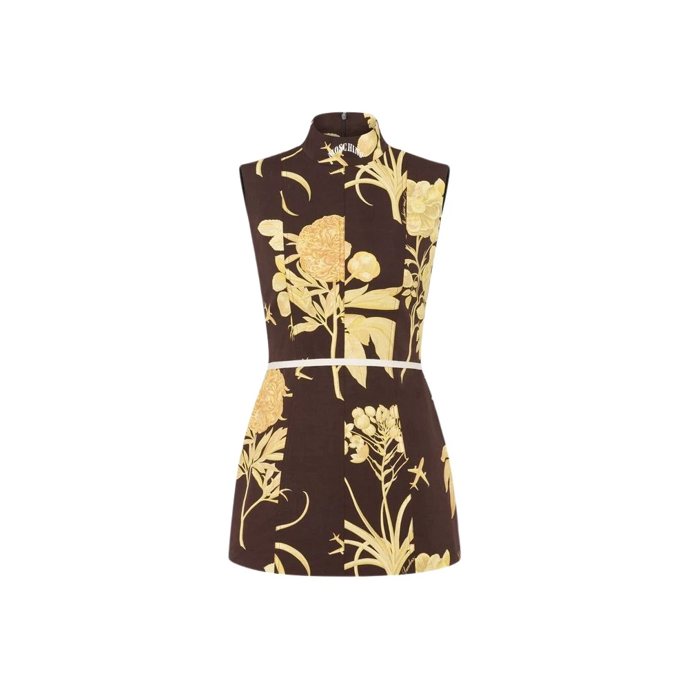 Moschino Women's Printed Cotton Poplin Dress