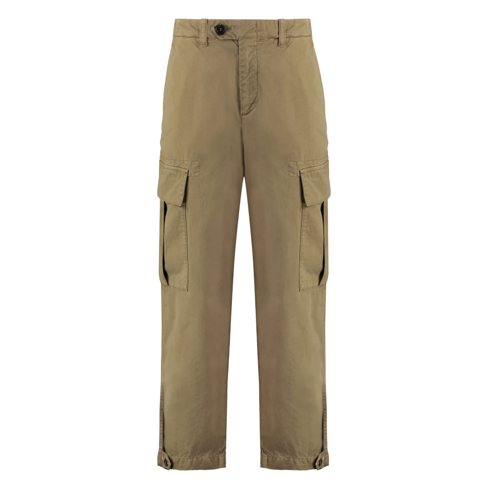 pinko Cargo Jeans met Veel Zakken Beige Dames